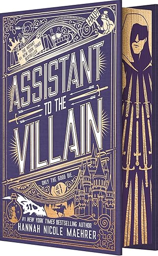 assistant to the villain hardcover with sprayed edges