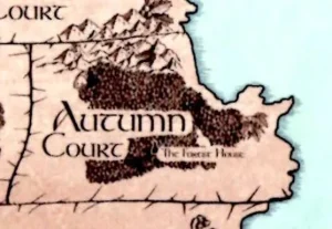 Image of autumn Court in ACOTAR Map