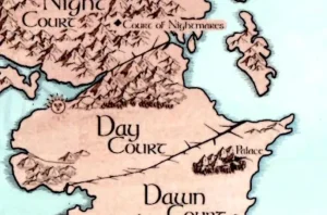 Image of Day Court in ACOTAR Map