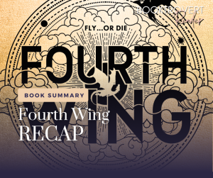Fourth Wing book cover recap blog post