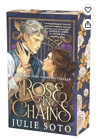 Rose in Chains special edition sprayed edges