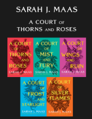 ACOTAR Bundle set where you can buy all the books in the series
