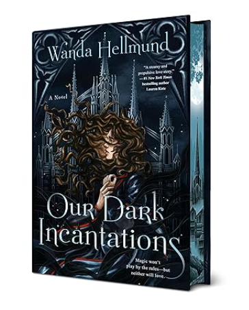 Special Edition of Our Dark Incantations with sprayed edges