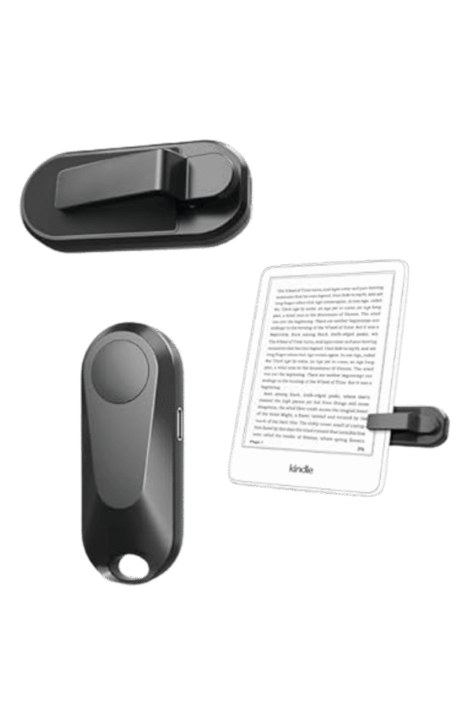 Page clicker accessory for kindle