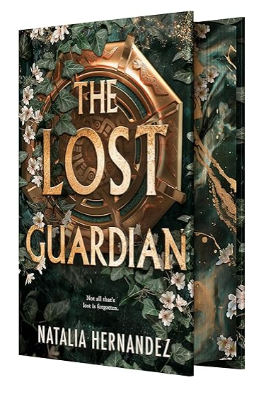 The Lost Guardian special edition book cover with sprayed edges